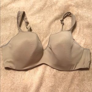 Cacique balconette nude bra. 42DD